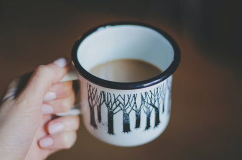 Merbo Pflegeartikel Emaille Geschirr Blog 4 Kaffee Becher Tee