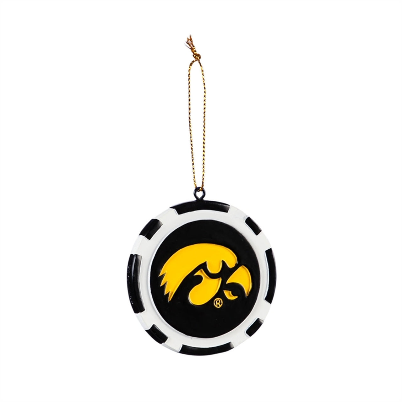 Iowa Hawkeyes Ornament Game Chip Special Order