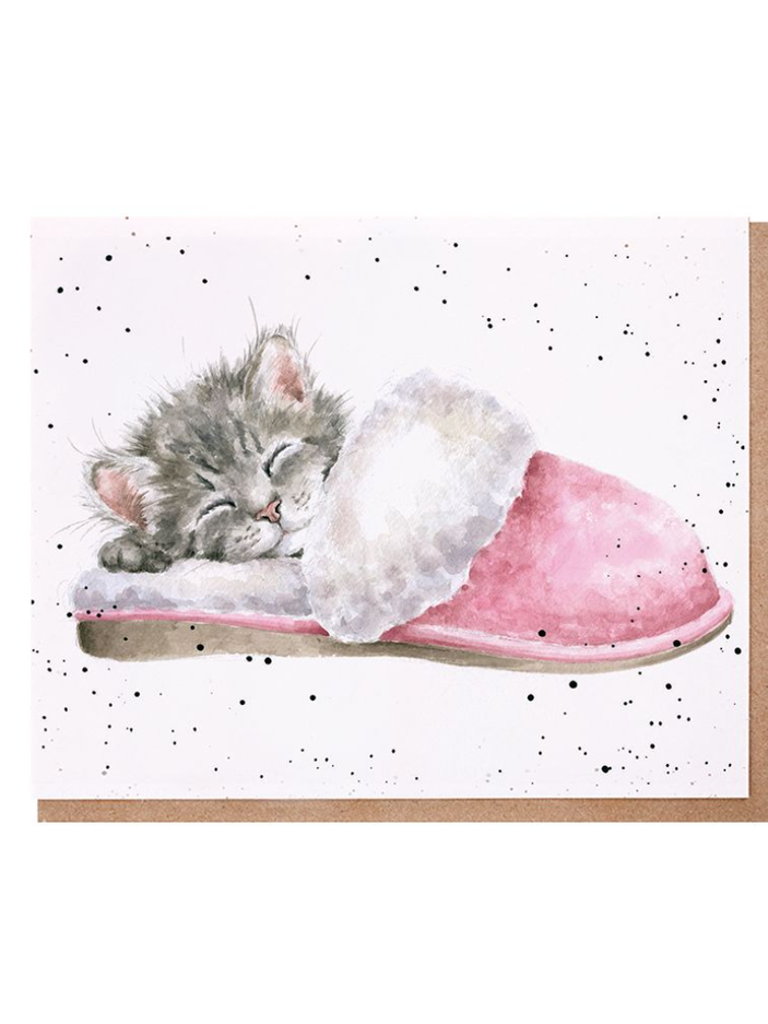 Card - ACS171 The Snuggle is Real Cat - Blank