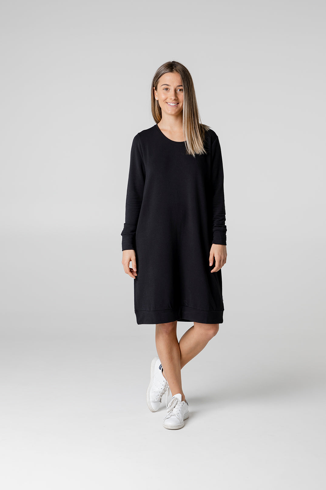 fleece jumper dress