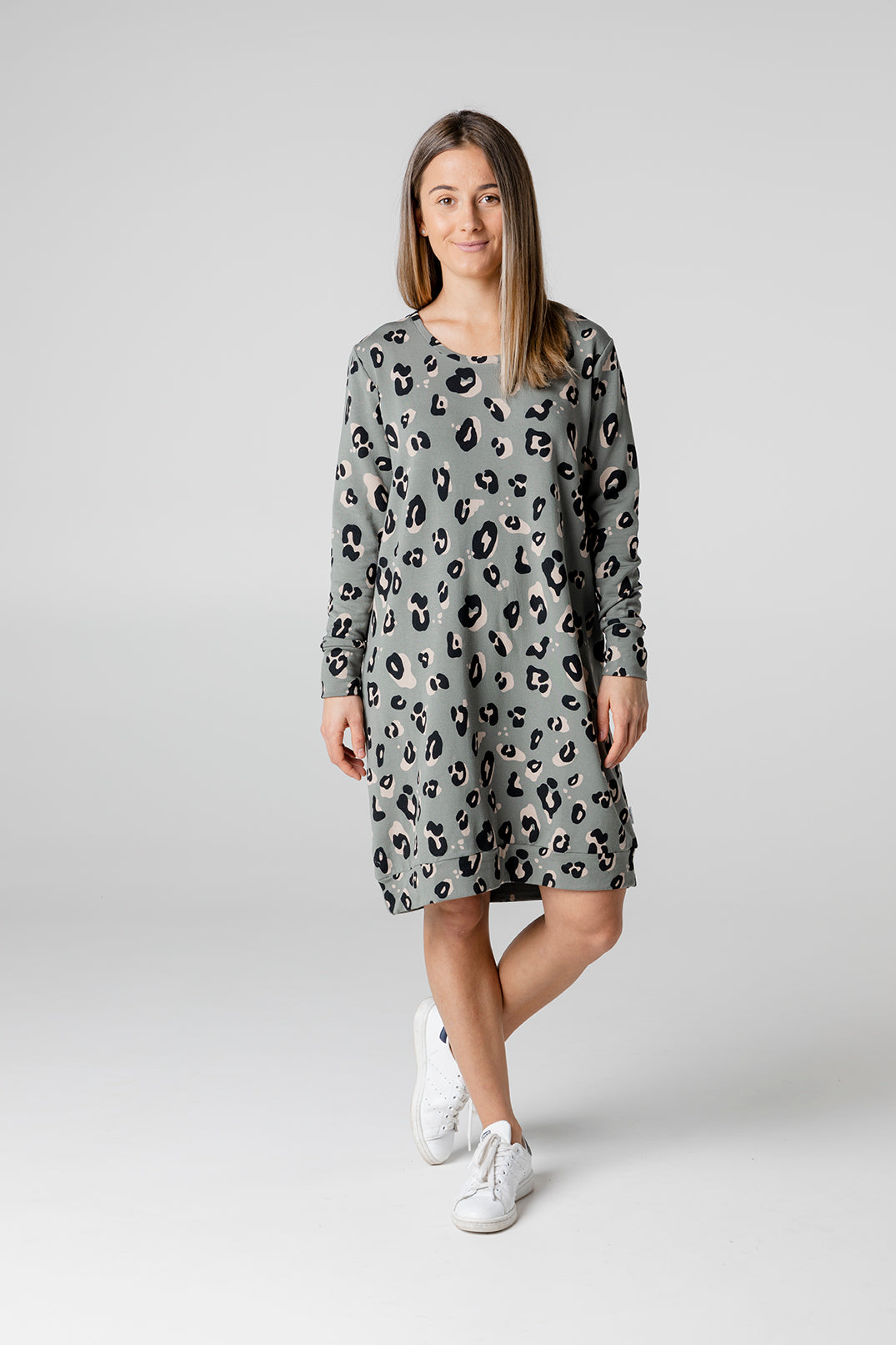 fleece jumper dress