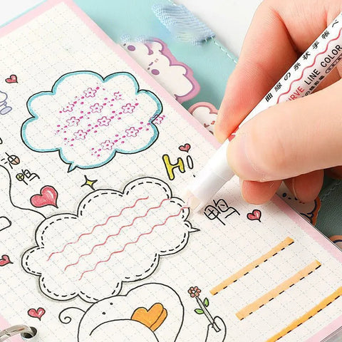 Creative stamp marker pens for kids In An Assortment Of Designs 