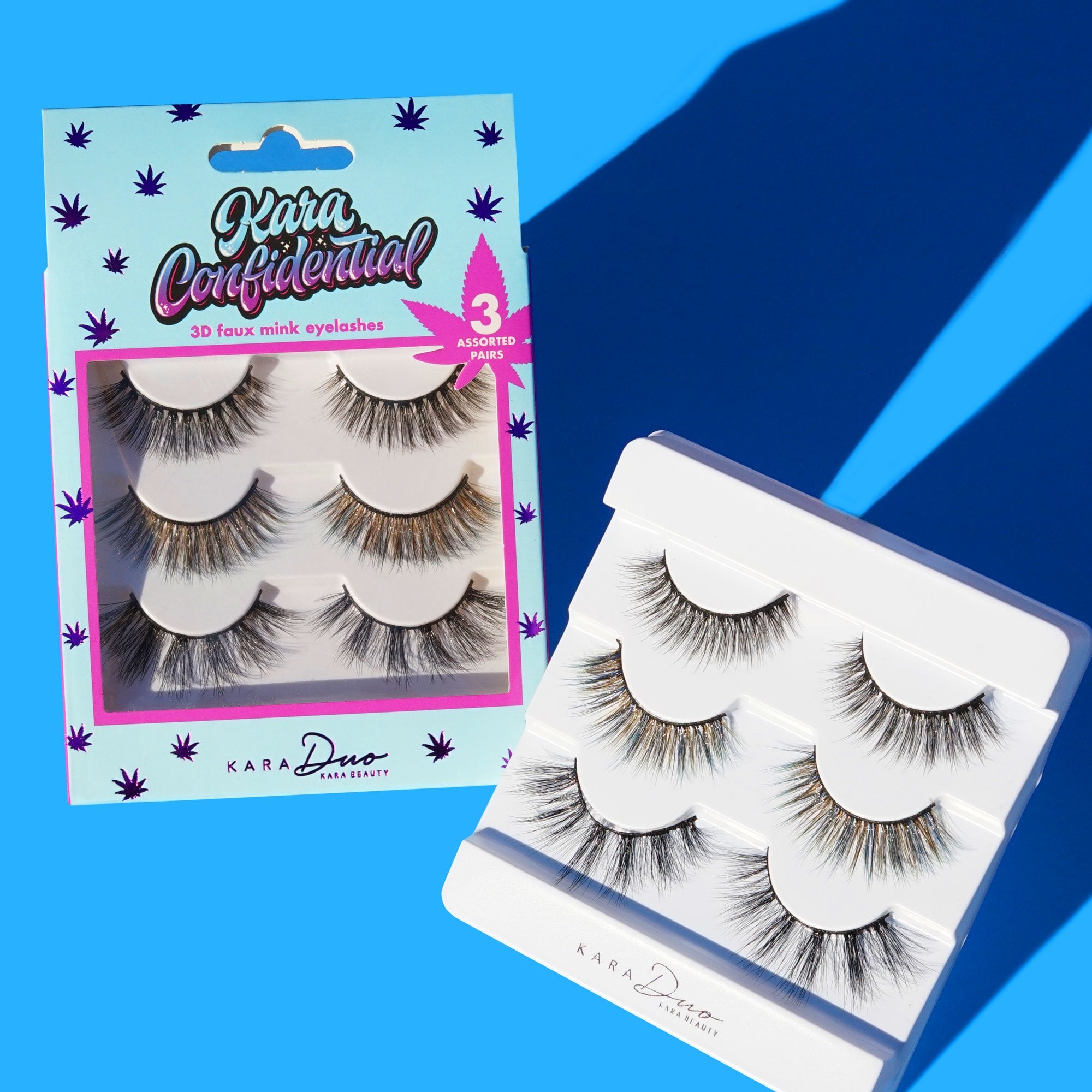 KARA CONFIDENTIAL 3D Faux Mink Lashes