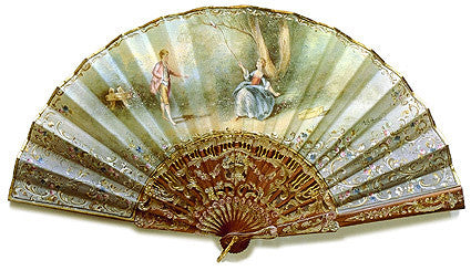 vintage hand fans for sale