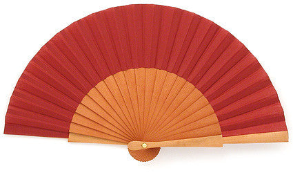 Plain Wooden Hand Fan GC0107DR – myhandfan.com