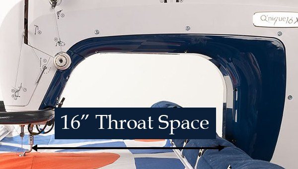 16" Throat Space