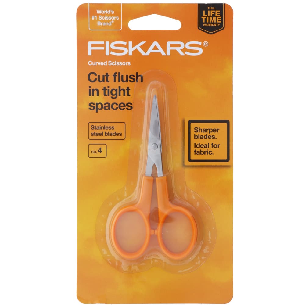 Fiskars 5 Non-stick Softgrip Detail Scissors