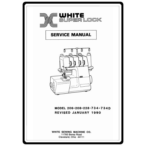White 2037 Instruction Manual