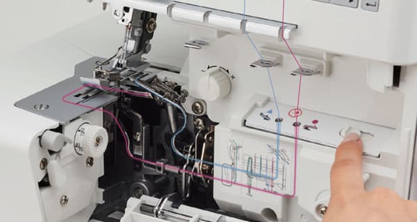 Easy Air Threading of the Loopers