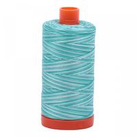 Aurifil Turquoise Foam Varigated Thread