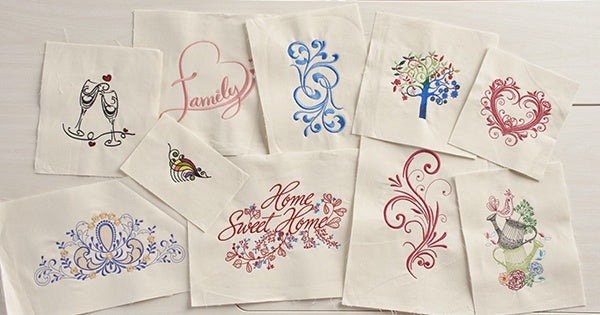 303 BUILT-IN EMBROIDERY DESIGNS