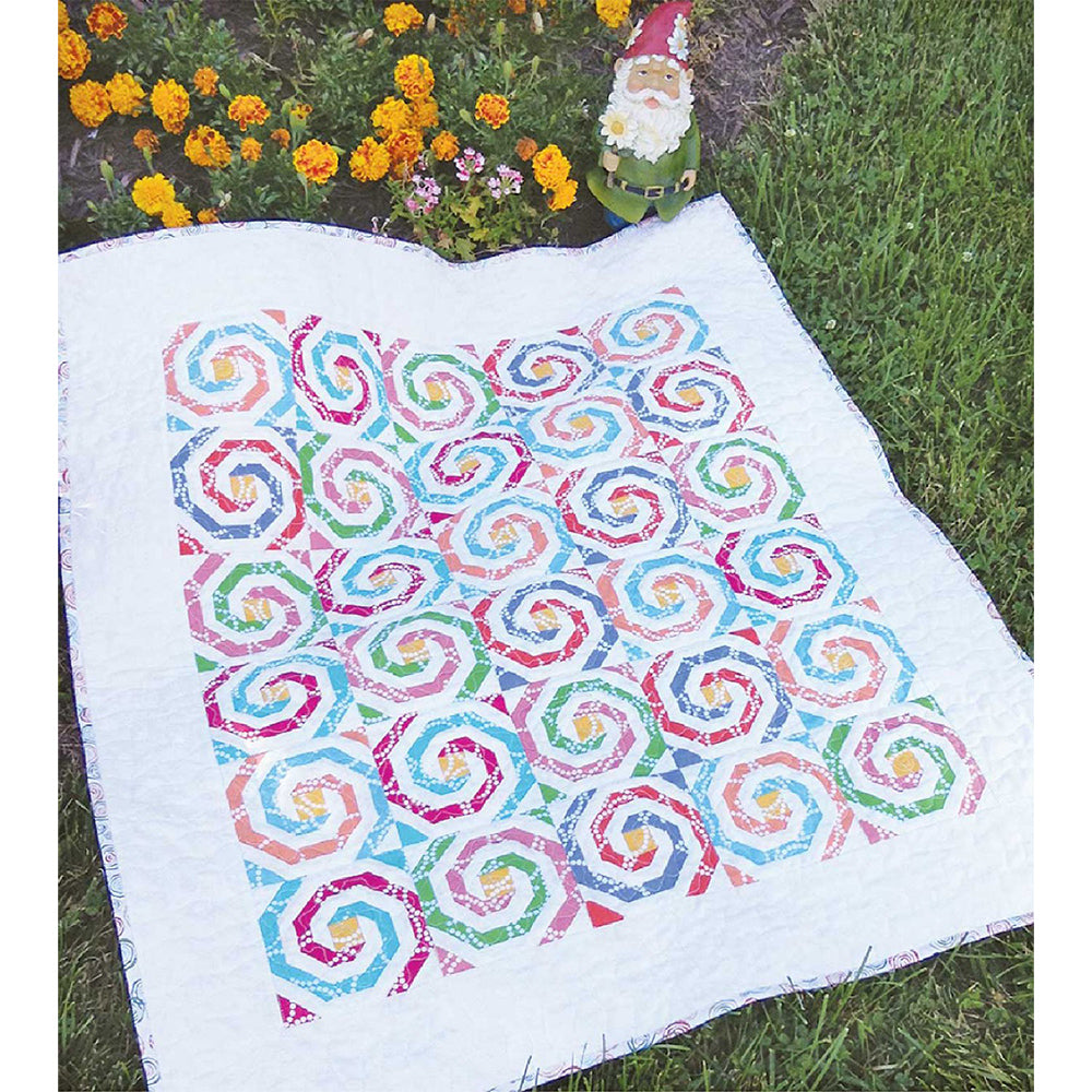 Cut Loose Press, Swirly Pearly Buttons Quilt Pattern