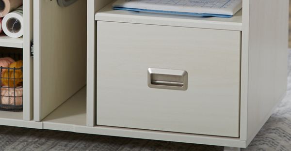 LARGE CAPACITY, FULL-EXTENSION DRAWER