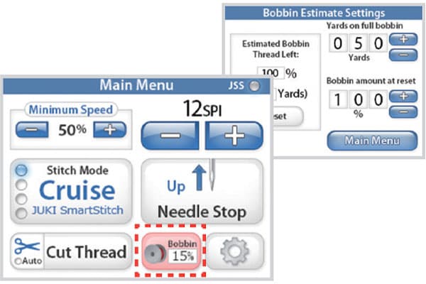 Bobbin Estimator