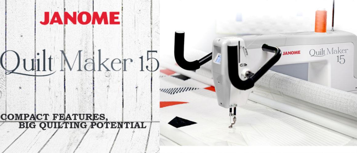 Janome QM15 Banner