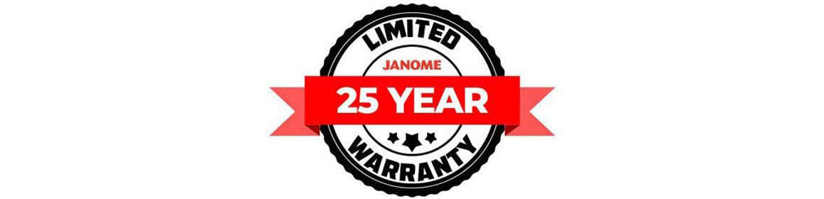 Janome Warranty Banner