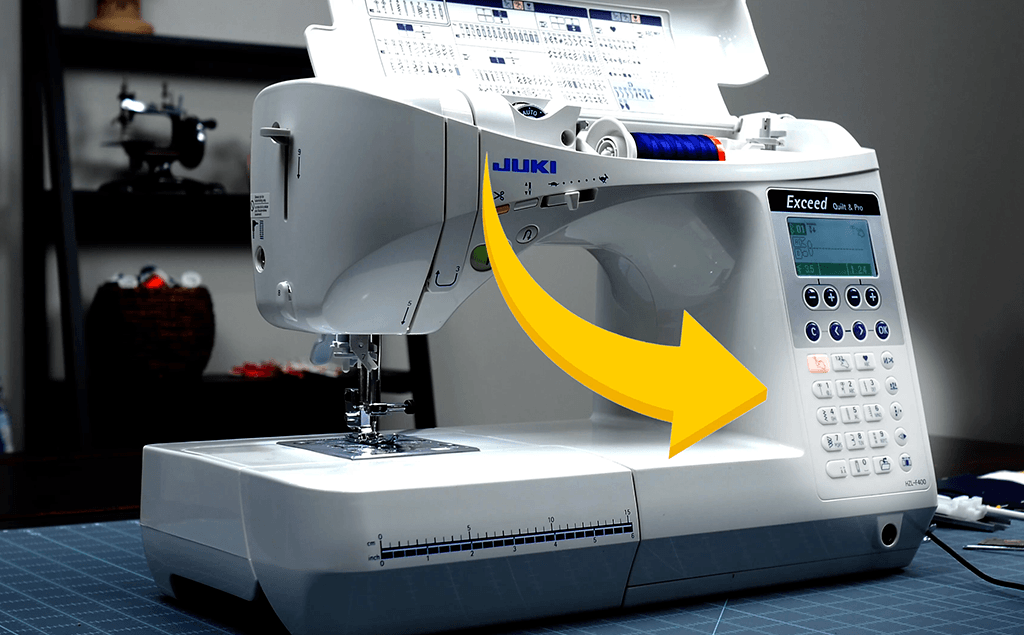 JUKI HZL-F400 Quilting & Sewing Machine - Direct Stitch Selection