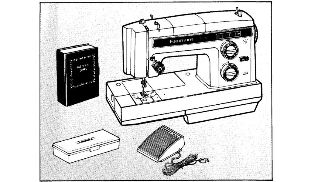 Vintage Kenmore Machine - 158 Series - From Manual