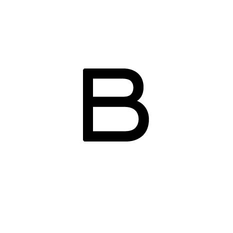 Letter B