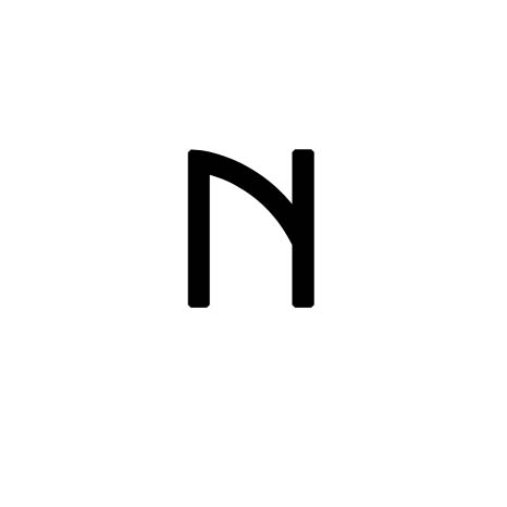 Letter N