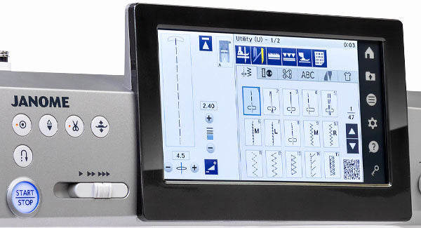 7” Color LCD Touchscreen