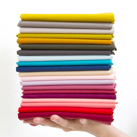 Pure Solids Fabric Collection - London Red