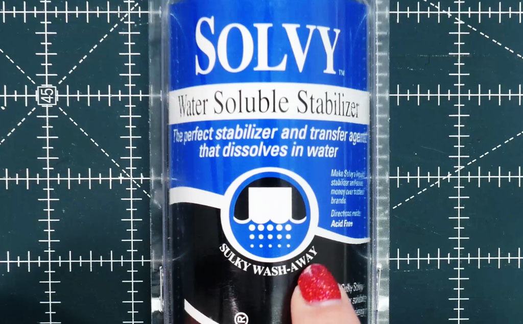 wash-away stabilizer