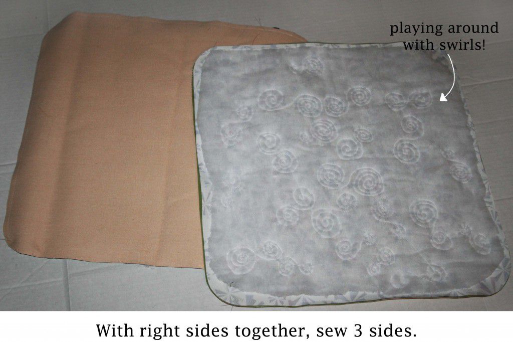 cushion step 7