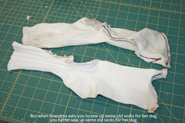dog treat socks sewing parts online