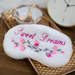 Sleep Mask Embroidery