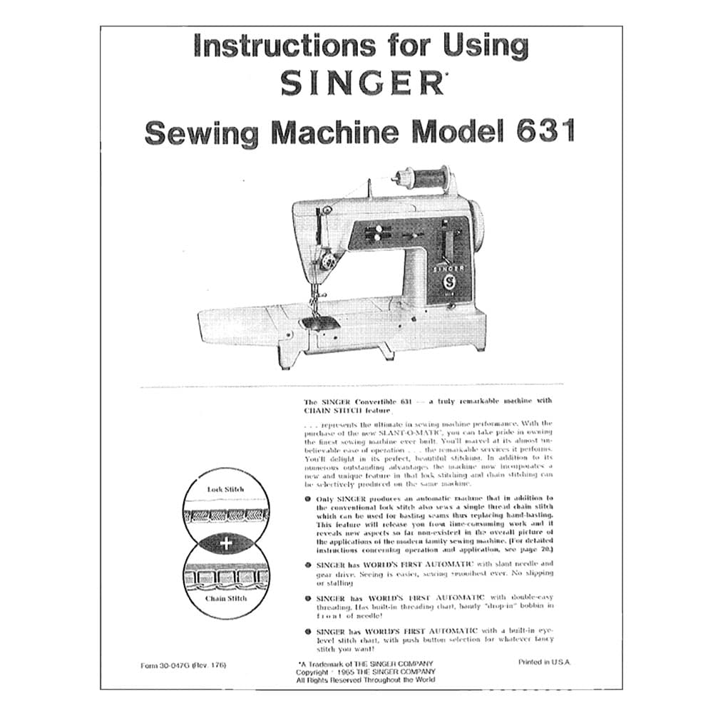 Super Deluxe Zig Zag Sewing Machine Instruction Manual  Sewing machine  instruction manuals, Sewing machine, Sewing machine instructions