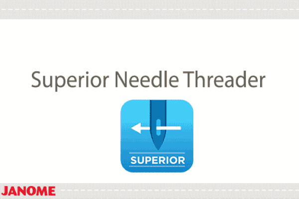 Built-in Needle threader
