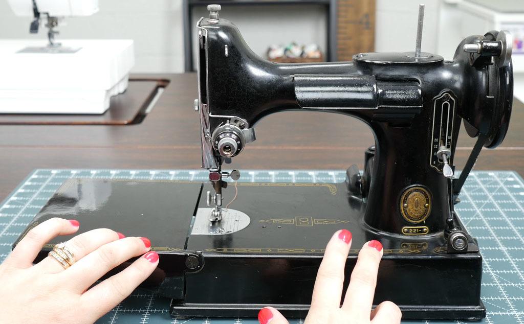 Singer 221 sewing machine