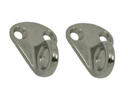 AISI 316 Marine Grade Stainless Steel Boat Fending Eyes For 10mm Rope