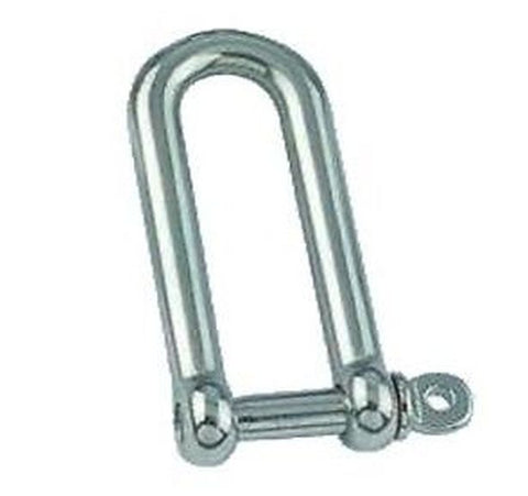 AISI 316 Marine Grade Stainless Steel Long Dee Shackle Boat Shackle 10mm