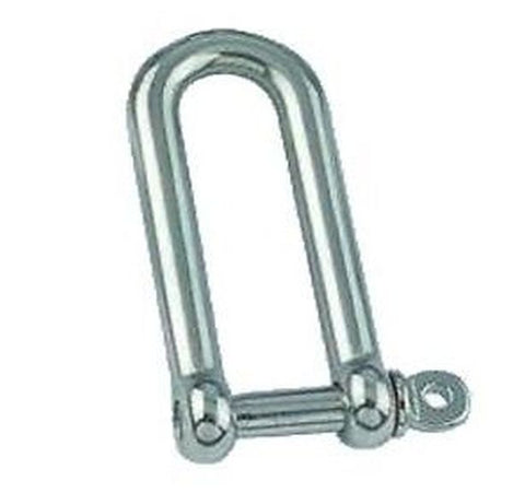 AISI 316 Marine Grade Stainless Steel Long Dee Shackle Boat Shackle 12mm