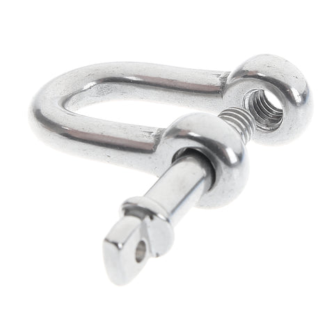 AISI 316 Marine Grade Stainless Steel Dee Shackle Boat Chain Shackle Chain 12mm