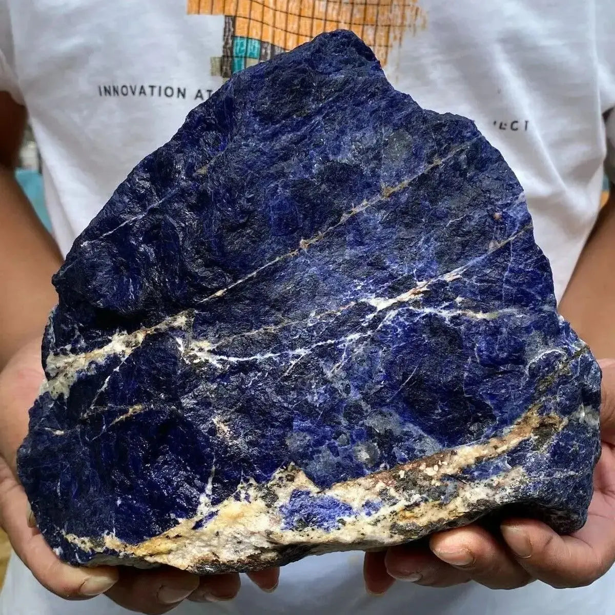 Blue Sodalite Natural Large Raw Crystal
