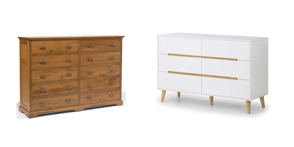 double chest of drawers