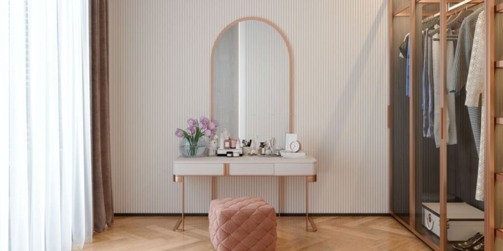 placing dressing table in bedroom