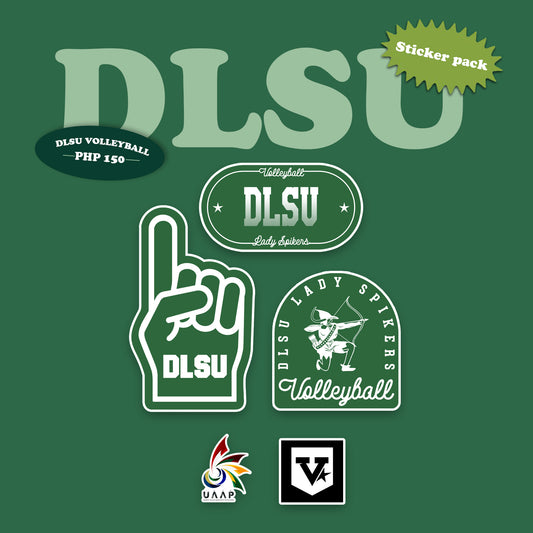 DLSU Volleyball Sticker Collection