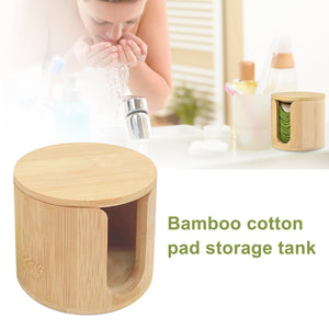 Storage Box For Cotton Pads Makeup Remover - Eco-Crave