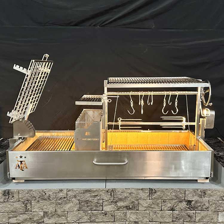 Tagwood BBQ XL Argentine Santa Maria Wood Fire & Charcoal Gaucho Grill, BBQ23SS -OPEN FIRE COOKING