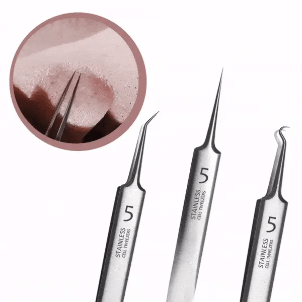 CozyCazza™ 3 Piece Tweezer Set
