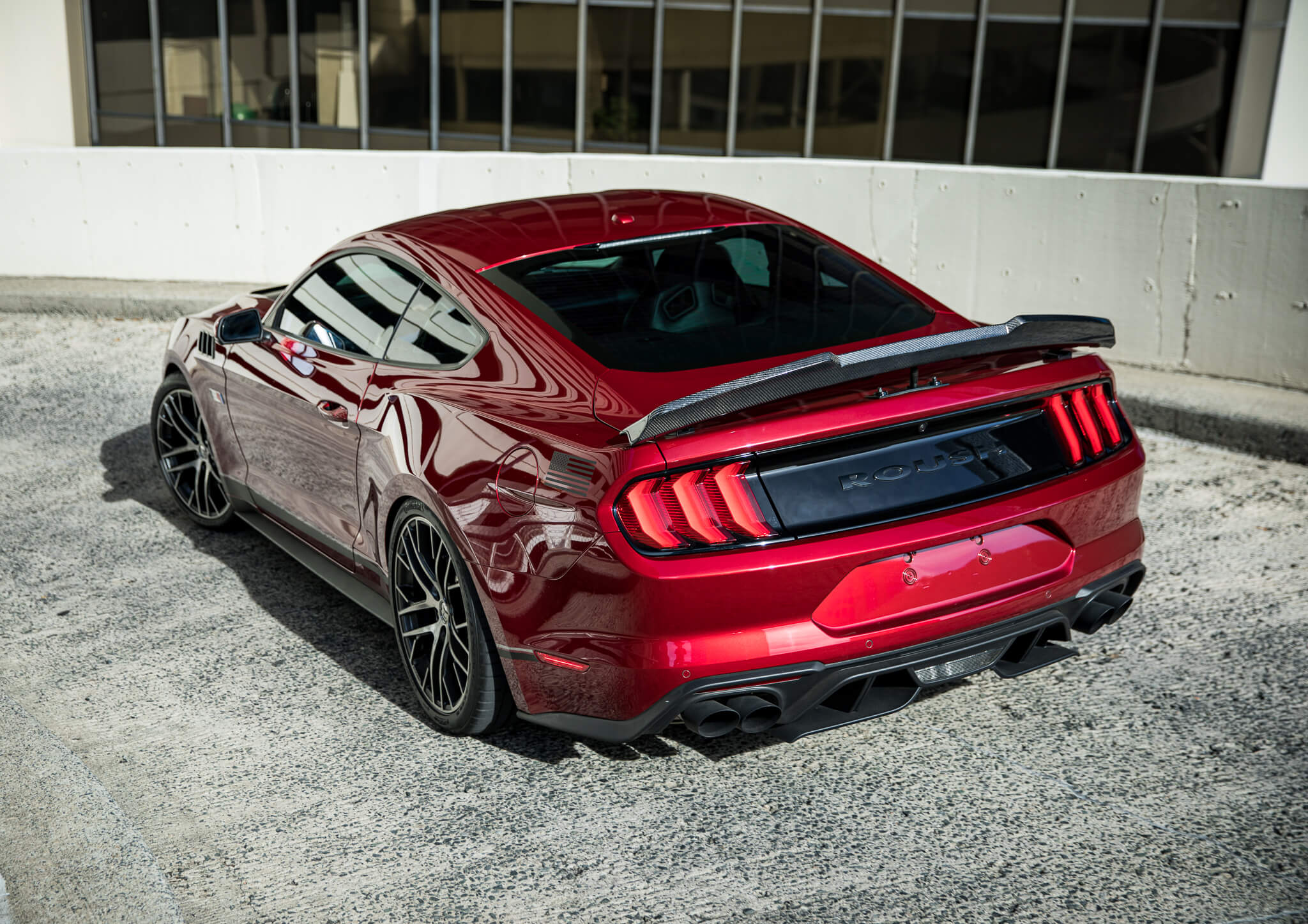ROUSH ACTIVE AERODYNAMIC CARBON FIBER SPOILER  EVERYTHING YOU NEED TO –  Roush Performance Products, Inc.