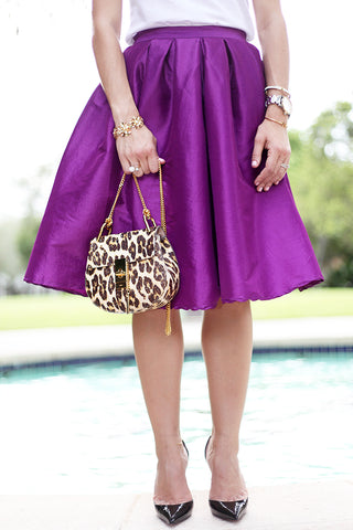Purple Skirt 