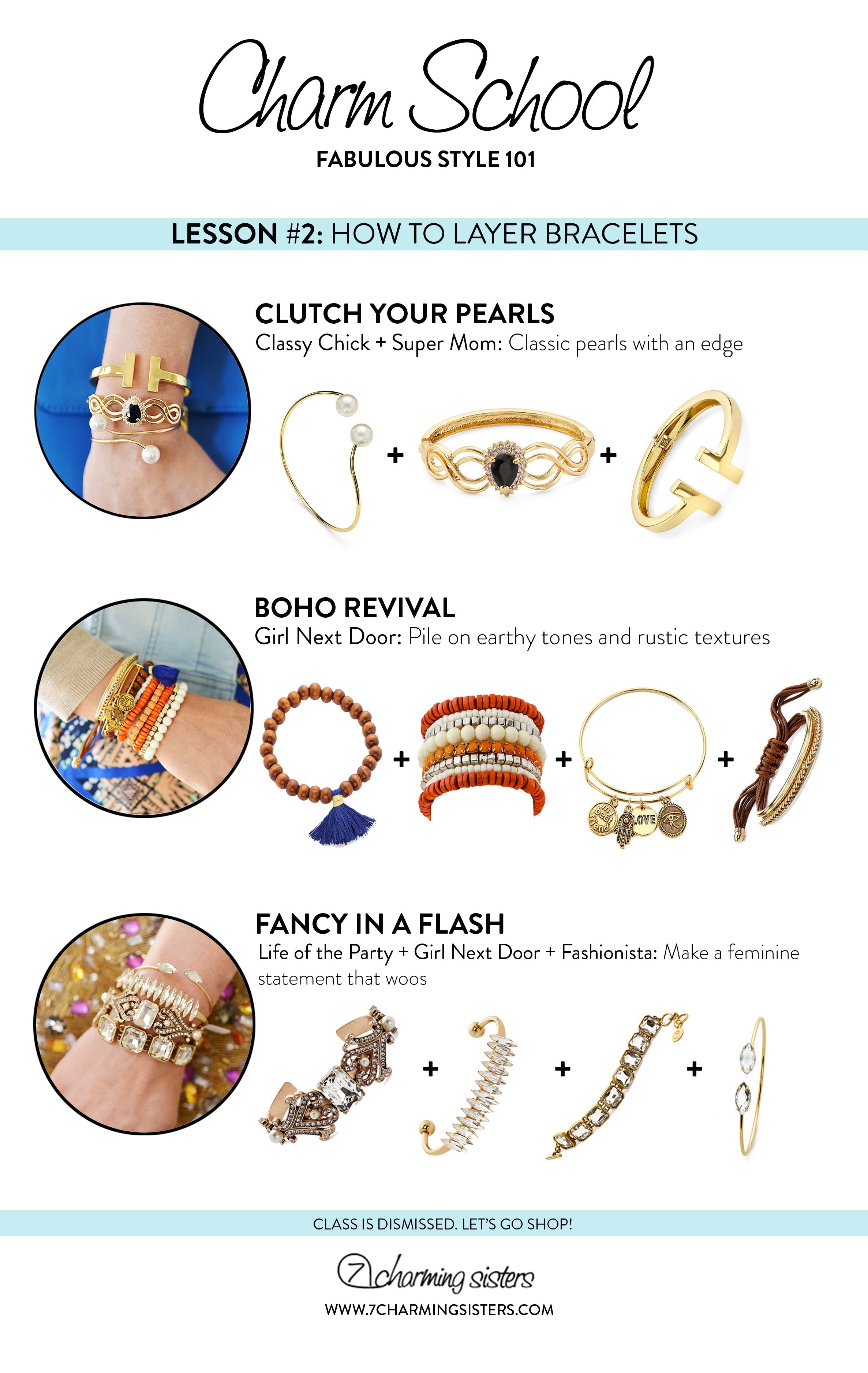 How to Layer Bracelets