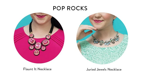 Statement Stone Necklaces - 7 Charming Sisters