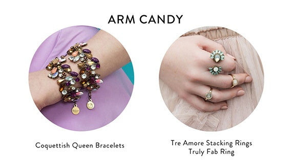 Arm Candy Bracelet And Rings