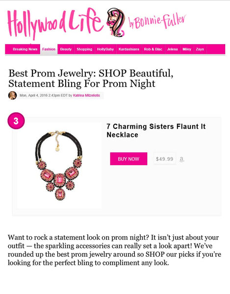 Best Prom Jewelry | 7 Charming Sisters